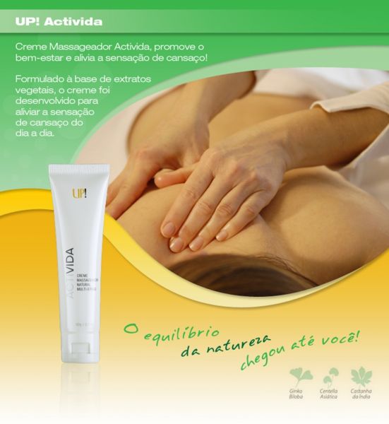 Activida - Creme Massageador